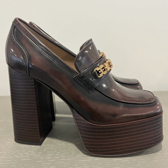 Sam Edelman Rowe Platform Loafer in Chestnut Womens Size 7.5 NWOT - Picture 5 of 7